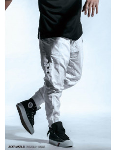 Herren Windbreaker Trainingshose Modell F3 "MAX-U" Grau 2