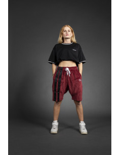 Flannel Shorts Rot 2