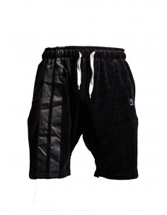 Flannel Shorts Schwarz