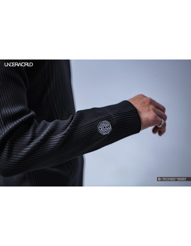 UNDERWORLD Mockneck Breakdance Sweater Schwarz