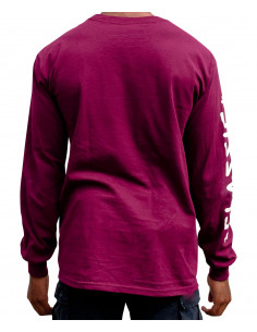 World Breaking Classic Longsleeve Langarmshirt Lila 2