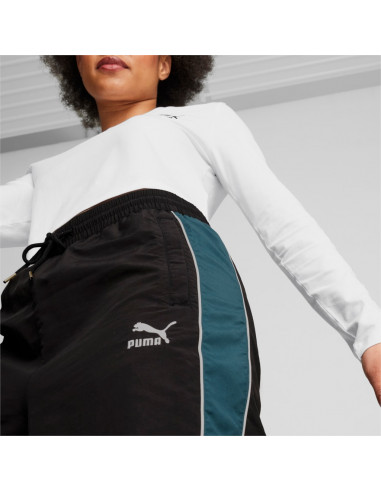 PUMA T7 PLAY.PARIS. Trainingshose Damen Schwarz