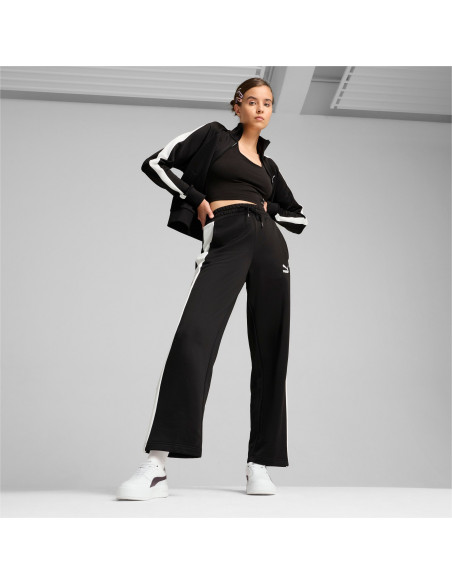 PUMA ICONIC T7 Straight Leg Track Pants Women black