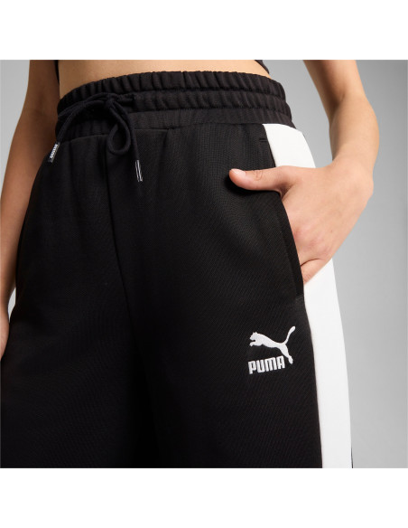 PUMA ICONIC T7 Straight Leg Track Pants Women black