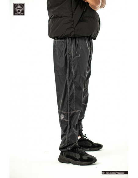 Windbreaker Trainingshose Modell F3-MAX "Splice" Schwarz