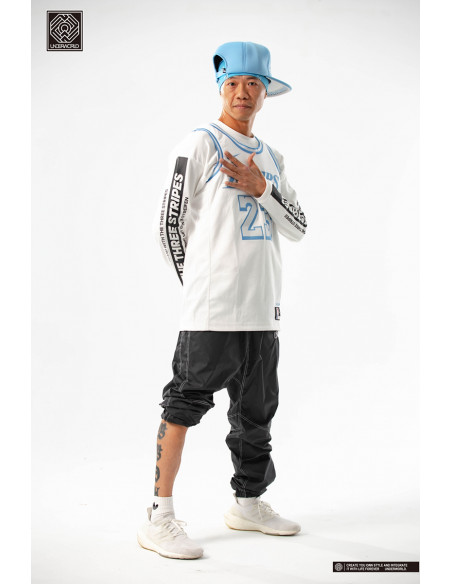 Windbreaker Trainingshose Modell F3-MAX "Splice" Schwarz