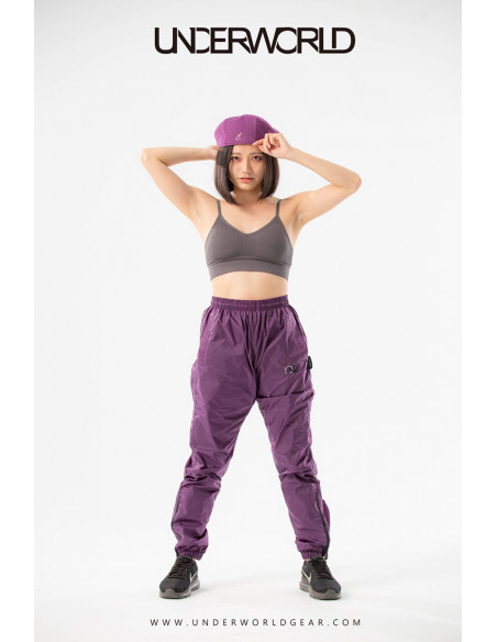 Herren Windbreaker Trainingshose Modell F3-MAX "Splice" Lila