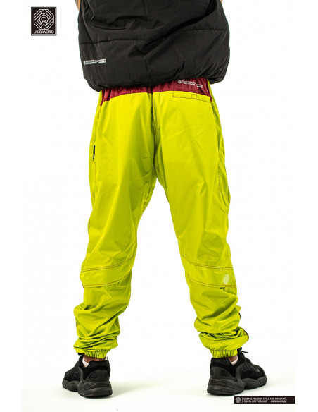 Windbreaker Trainingshose Modell F3-MAX "Splice" Senfgelb