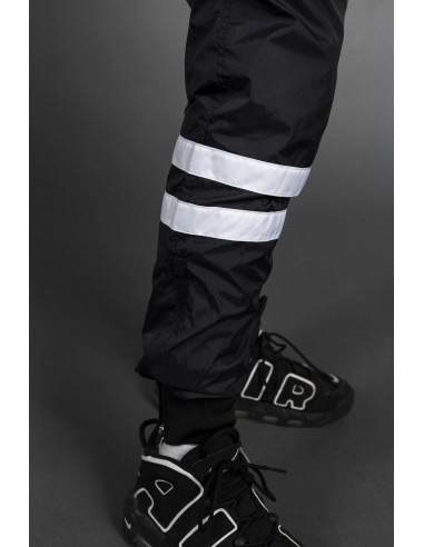 Windbreaker Trainingshose Modell F3 "Single White"