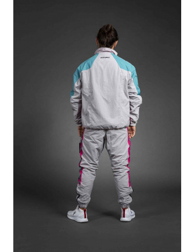 Windbreaker Trainingshose Modell F3 "MAX" Grau