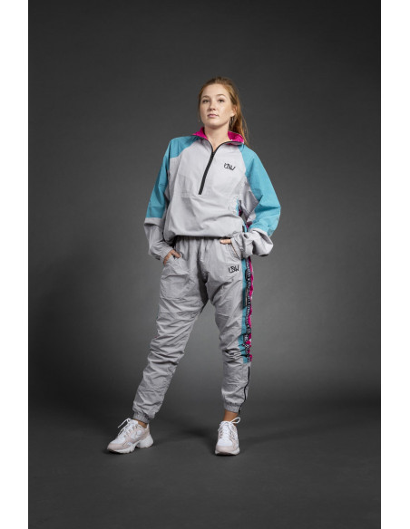 Windbreaker Trainingshose Modell F3 "MAX" Grau